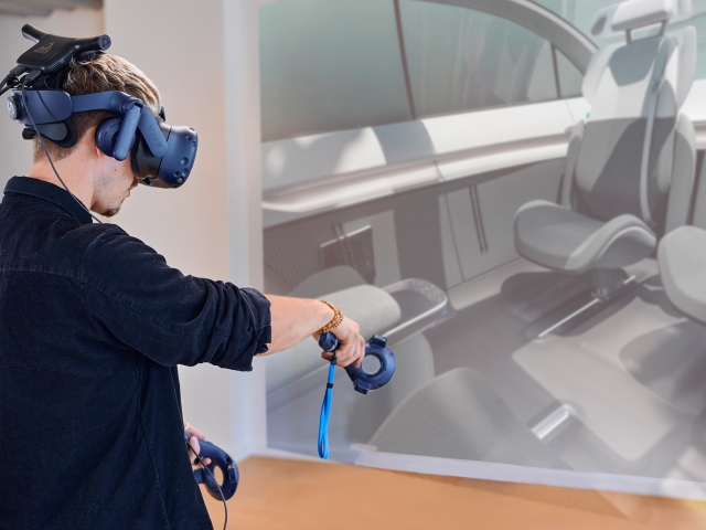 someone-wears-vr-googles-and-points-on-interieur-image