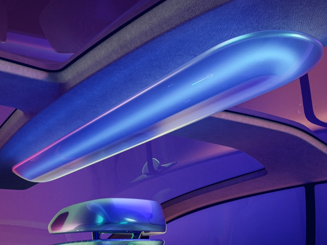 glass-roof-of-car-interior-and-two-headrests-in-detail