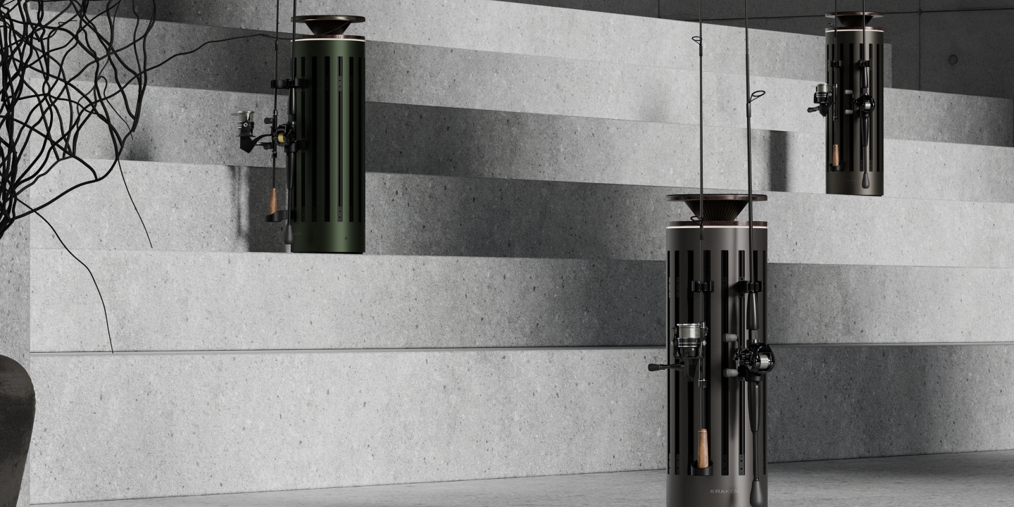 a-concrete-stair-with-three-products-from-makara-works-standing-at-different-heights