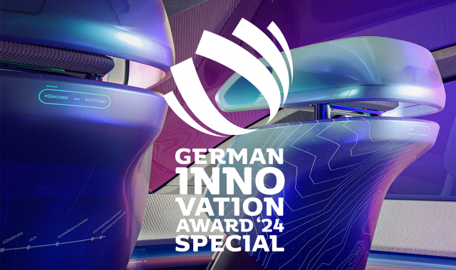 Futuristisches-innendesign-eines-Autos-in-den-Farben-blau-lila-und-dem-German-Innovation-Award-2024-Logo