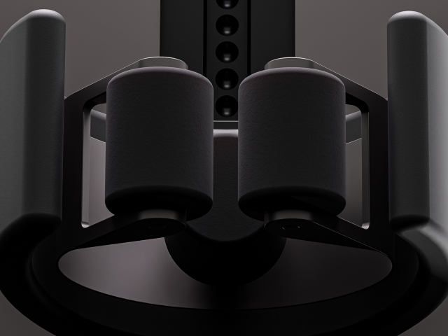 close-up-view-of-fishing-rod-holder-of-product-Kraken-in-frosted-black