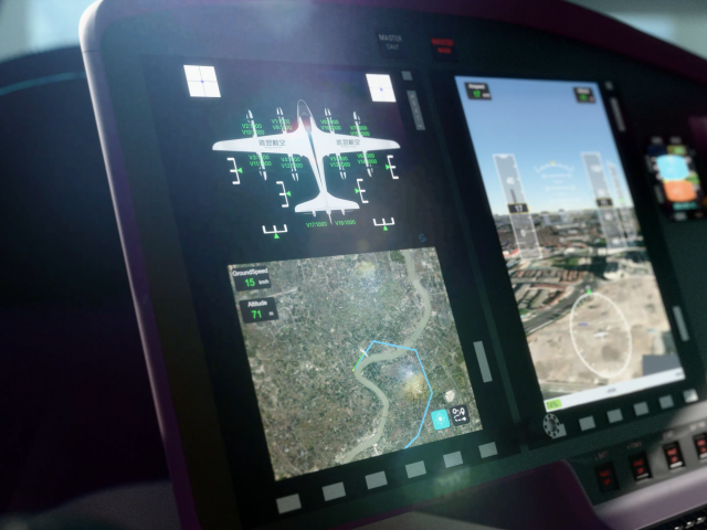view-of-the-pilot-screen-of-the-air-taxi-Range-LE-200