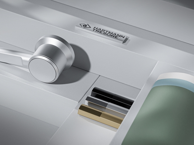 Material-mood-board-with-the-main-colors-for-Simona's-Tresor-line-beige-green-and-blue