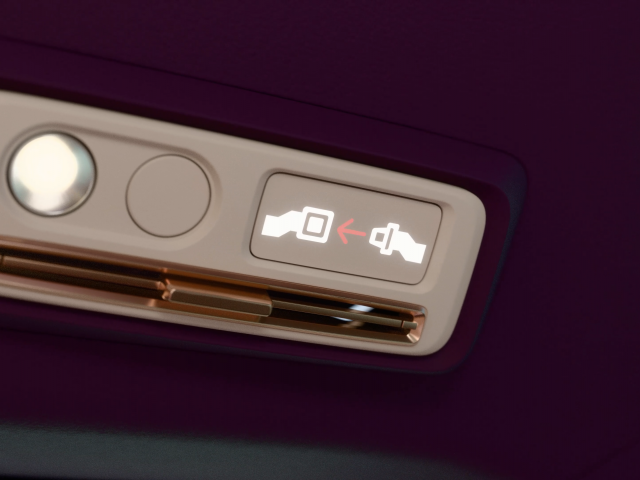 close-up-of-a-golden-light-in-the-interior-of-the-air-taxi-Range-LE-200-with-seatbelt-sign